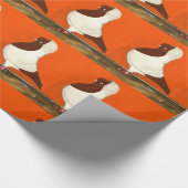 Papier Cadeau Red Nun Pigeon (Coin)