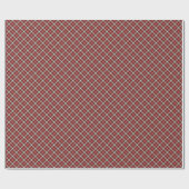 Papier Cadeau Red Plaid Basic (Plat)