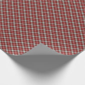 Papier Cadeau Red Plaid Basic (Coin)
