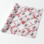 Papier Cadeau Red Plaid Christmas Hoiday Carré Photo Custom<br><div class="desc">Customisez cette Red Plaid Christmas Hoiday Carré Photo Custom Wrapping Papier cadeau de vacances pour célébrer amis, famille, ou l'un de vos préférés. Ce cadeau personnalisé fait un cadeau de Noël personnalisé et réfléchi. Famille et amis aimeront cette Red Plaid Christmas Hoiday Carré Photo Custom Wrapping Papier cadeau de Noël...</div>