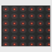Papier Cadeau Red Starburst (Plat)