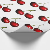 Papier Cadeau Red Sweet Cherries (Coin)