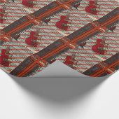 Papier Cadeau Red Telephone Band Rock n Roll Guitare électrique (Coin)