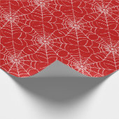 Papier Cadeau Red Web (Coin)