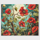 Papier Cadeau RedPoppy (Plat)