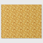 Papier Cadeau Reflet doré (Plat)