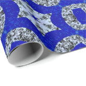 Papier Cadeau reflet métallique (Coin rond)