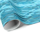 Papier Cadeau Réflexions de l'eau (Coin rond)