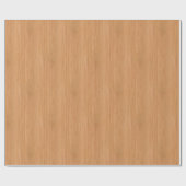 Papier Cadeau Regard du bois en bambou naturel de grain (Plat)