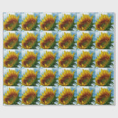 Papier Cadeau Regard sur le soleil (Plat)