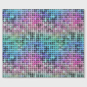 Papier Cadeau régime arc-en-ciel : (Plat)