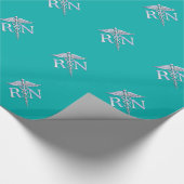 Papier Cadeau Regised Nurse RN (Coin)