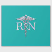 Papier Cadeau Regised Nurse RN (Plat)