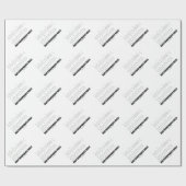 Papier Cadeau Règle de bactériophages ! (ADN de virus de (Plat)