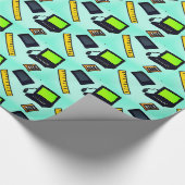 Papier Cadeau Règle de portable (Coin)