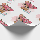 Papier Cadeau Reindeer, mon premier Noël (Coin)