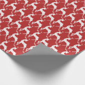 Papier Cadeau Reindeer & Snowflakes Reindeer Crossing Noël (Coin)