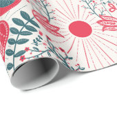 Papier Cadeau Reinder (Coin rond)