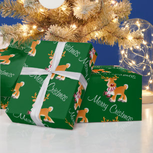 Papier Cadeau Reinder