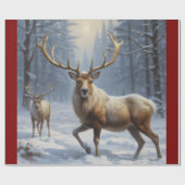 Papier Cadeau Reinder (Plat)