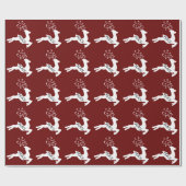 Papier Cadeau Reinder de la paix (Plat)