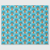 Papier Cadeau Reinder de Noël (Plat)