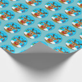Papier Cadeau Reinder de Noël (Coin)