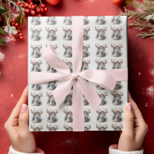 Papier Cadeau Reinder de Noël