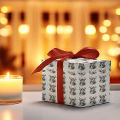 Papier Cadeau Reinder de Noël