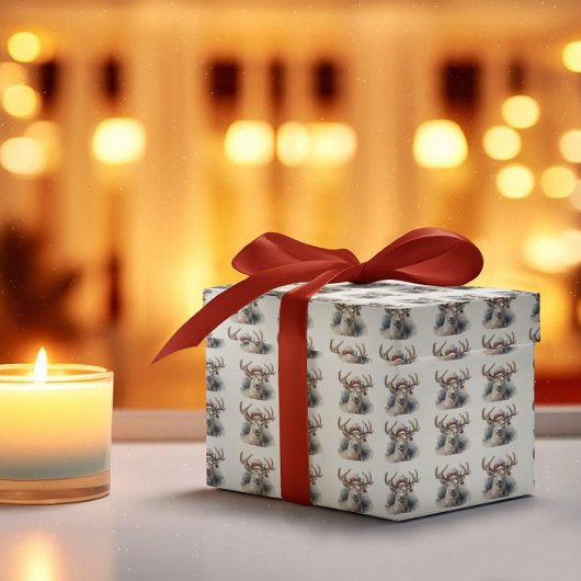Papier Cadeau Reinder de Noël