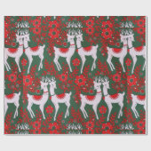 Papier Cadeau Reinder de Noël (Plat)