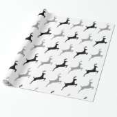 Papier Cadeau Reinder moderne (Déroulé)