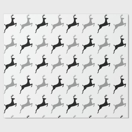 Papier Cadeau Reinder moderne (Couture)