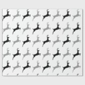 Papier Cadeau Reinder moderne (Plat)