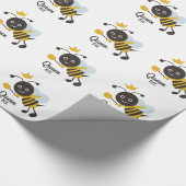 Papier Cadeau Reine des abeilles (Coin)