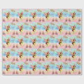 Papier Cadeau Reine des fées (Plat)