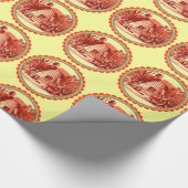 PAPIER CADEAU REINE DES HONEY BEES EN SKEP / BEEKEEPER (Coin)
