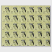 Papier Cadeau Reine du thé (Plat)