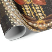 Papier Cadeau Reine Elizabeth I (Coin rond)