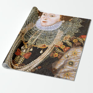 Papier Cadeau Reine Elizabeth Ier