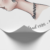 Papier Cadeau Reine Elizabeth II (Coin)