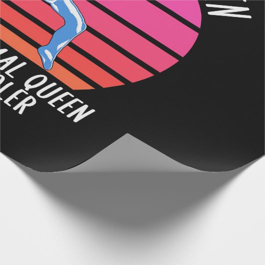 Papier Cadeau Reine Gymnaste (Coin)