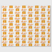 Papier Cadeau Remercie Thanksgiving Wrapper Paper (Plat)