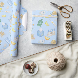 Papier Cadeau Remettez-vous vite, rétablissez-vous, journée mala