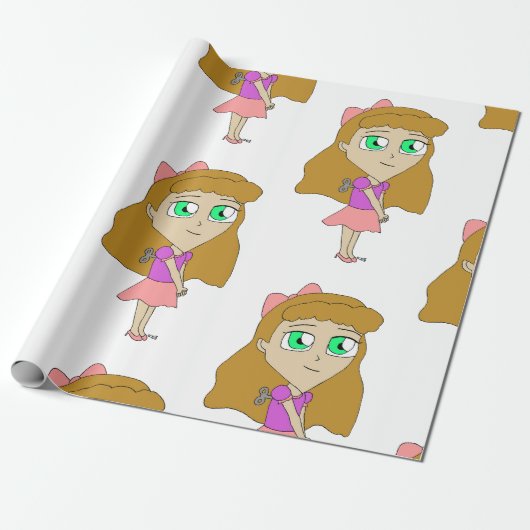Papier Cadeau remonter chibi (Déroulé)