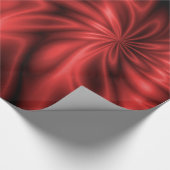 Papier Cadeau Remous rouge (Coin)