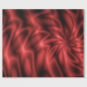 Papier Cadeau Remous rouge (Plat)