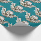 Papier Cadeau RENAISSANCE FLORENTINE ANGEL Bleu (Coin)