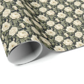 Papier Cadeau Renaissance Romance - Inspiré par William Morris (Coin rond)