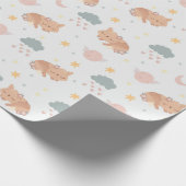 Papier Cadeau Renard dormant (Coin)